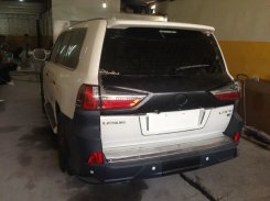 Задний фонарь внутренний левый из рестайлинг-комплекта Lexus LX570/450d 2008-2022, крышка багажника, GBT
