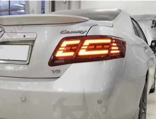 Задні ліхтарі чорні LED стиль ZW для Toyota Camry V40 2006-2011