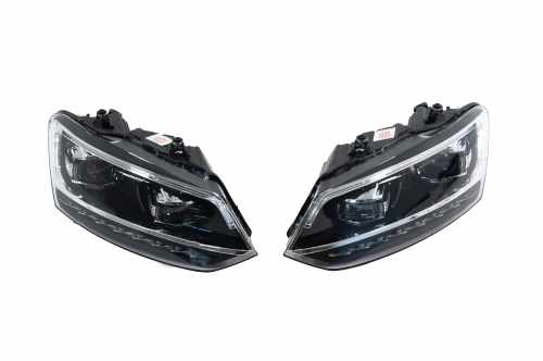Передние фары Volkswagen Polo 6R/6C 2010-2017, GBT (2 шт)