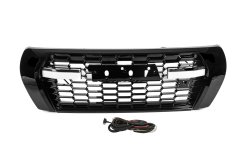 Решетка радиатора (GR Sport LED) Toyota Land Cruiser 200 2012-2016, 1234 Upgrade