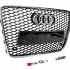 Передня решітка RSQ-Style Audi Q7 2005-2015, чорна з хромом, GT Tuning — фото 3