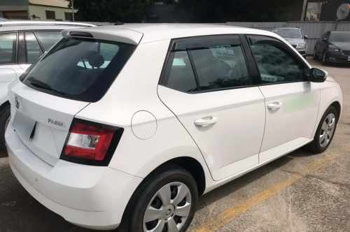 Вітровики Skoda Fabia 2014-2021, хетчбек, HIC (4 шт)