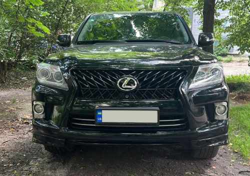 Решетка радиатора TRD Lexus LX570/450d 2012-2015, 1234 Upgrade