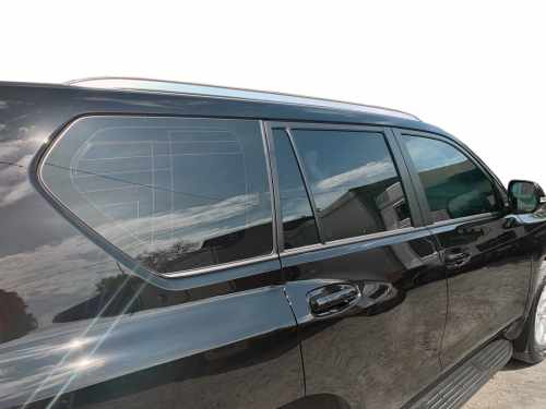 Рейлінги Toyota Land Cruiser Prado 150 2009-2023, сірі, Cixtai (2 шт)