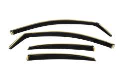 Вітровики Audi A4 B8 2007-2015, седан, вставні, Niken Luxury (4 шт)