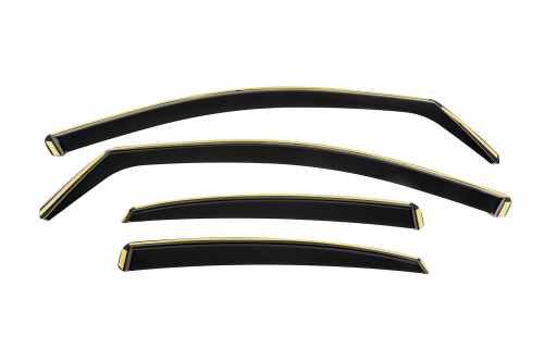 Вітровики Audi A4 B8 2007-2015, седан, вставні, Niken Luxury (4 шт)