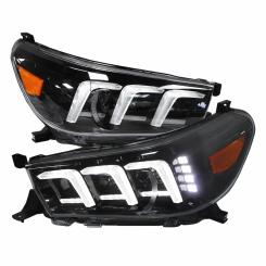 Передні фари Lexus Design V2 2015-2019 Toyota Hilux AN120 2015+, GBT (2 шт)