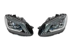 Передние фары Maybach Mercedes C-class W205 2014-2021, GBT (2 шт)