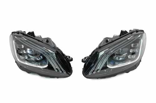 Передние фары Maybach Mercedes C-class W205 2014-2021, GBT (2 шт)