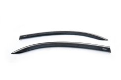 Вітровики Mercedes Citan 2013-2021 / Renault Kangoo, з хромованим молдингом, Niken (2 шт)
