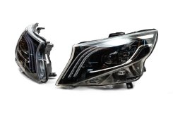 Передние фары LED в стиле Maybach Mercedes Vito/V-class W447 2014+, для Vito, GBT (2 шт)
