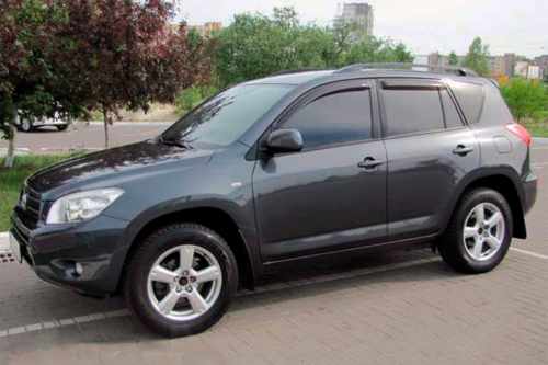 Вітровики Toyota RAV4 2001-2005, HIC (4 шт)