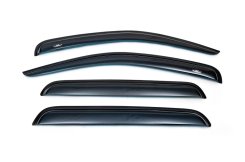 Ветровики Nissan Navara 2006-2015, HIC (4 шт)