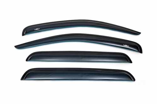 Ветровики Nissan Navara 2006-2015, HIC (4 шт)