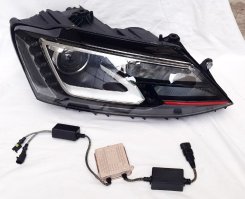 Передние фары ксенон GLI RSU для Volkswagen Jetta Mk6 2011-2019