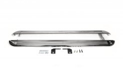 Бокові підніжки Premium Nissan NV400 2010-2024 / Opel Movano / Renault Master, Ø60 мм, довга база, нержавіюча сталь, CAN (2 шт)