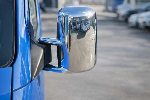 Накладки на дзеркала Volkswagen LT 1995-2006, хромований ABS-пластик, Carmos (2 шт)