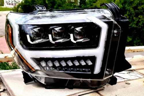 Передні фари Full LED стиль MX для Toyota Tundra 2014+