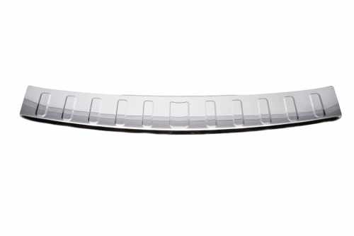 Накладка на задній бампер Renault Scenic/Grand 2009-2016, нержавіюча сталь, Carmos