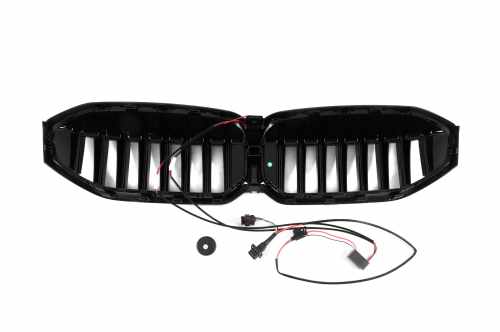 Ніздрі 1-Bar LED (чорний глянець) BMW 3 серія G20/G21 2022+, GBT