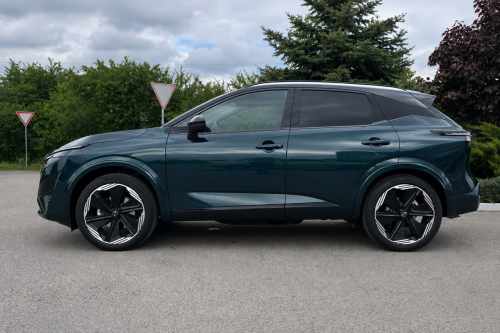 Рейлінги Nissan Qashqai 2021+, сірі, оригінальний дизайн, Cixtai (2 шт)