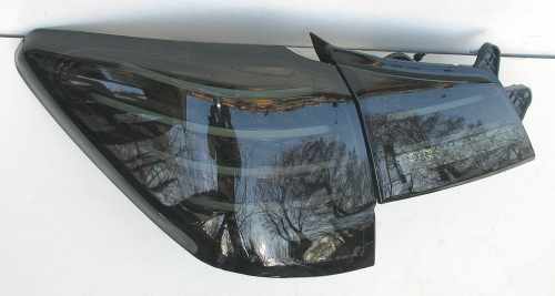 Задні ліхтарі світлодіодні LED тонированый хром BR9 для Subaru Outback 2009-2014