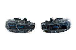 Передние фары G20-style BMW 3 серия F30/F31 2012-2019, с Xenon на LED, GBT (2 шт)
