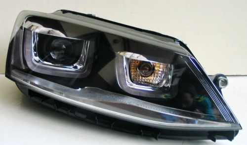 Передние светодиодные фары с DRL для VW Jetta MK 6 Mk6 2011+ (UU стиль)