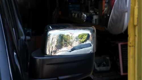 Накладки на дзеркала Jeep Cherokee/Liberty KK 2007-2013, нержавіюча сталь, Carmos (2 шт)