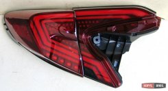 Задні діодні ліхтарі LED для Toyota C-HR червоні