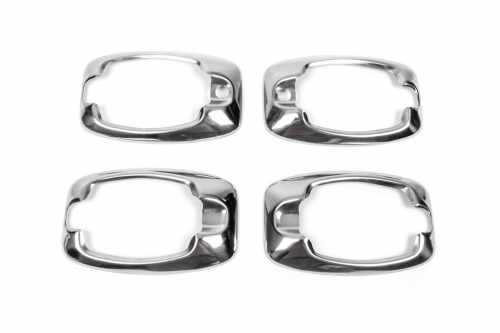 Накладки на ручки дверей Citroen Jumper X250 2007-2025, нержавіюча сталь, Carmos