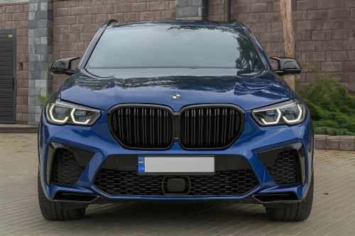 Решітки радіатора M-Look BMW X5 G05 2018-2022, чорний глянець, DPT