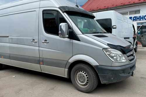 Вітровики Mercedes Sprinter W906 2006-2018 / Volkswagen Crafter, вставні, HIC (2 шт)