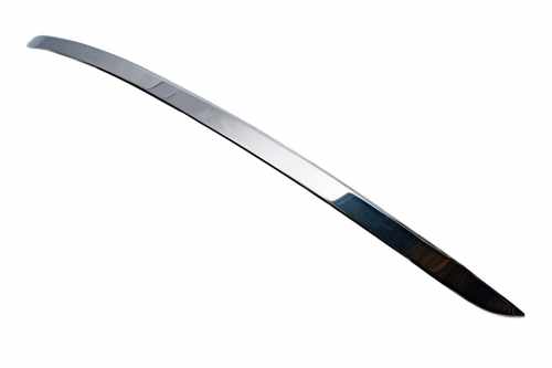 Накладка на задній бампер 2011-2013 Volkswagen Jetta 2011-2013, нержавіюча сталь, Carmos