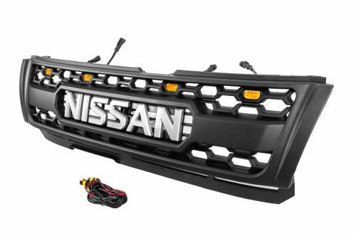 Решётка радиатора (OffRoad) Nissan Patrol Y61 1997-2001, GBT