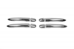 Накладки на ручки дверей Renault Kangoo 2008-2020 / Mercedes Citan 2013-2021, нержавіюча сталь, Carmos (4 шт)