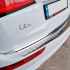 Накладка на задній бампер Audi Q5 2008-2017, нержавіюча сталь, Carmos — фото 4