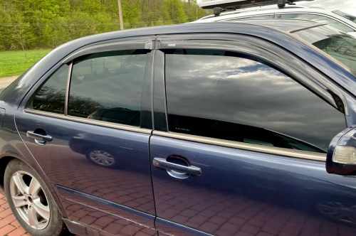 Вітровики Mercedes E-class W210 1995-2002, седан, HIC (4 шт)