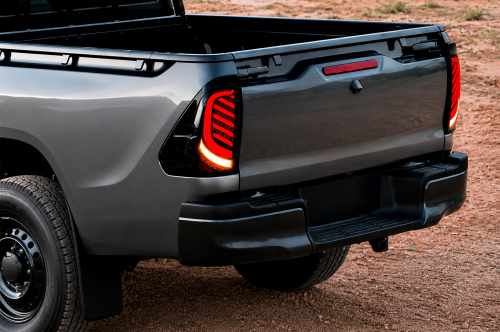 Задні ліхтарі V1 Toyota Hilux AN120 2015+, 1234 Upgrade (2 шт)