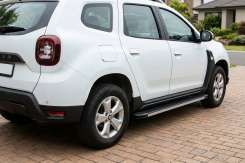 Бокові пороги Erkul Maya V1 Renault Duster 2018+, алюміній (2 шт)