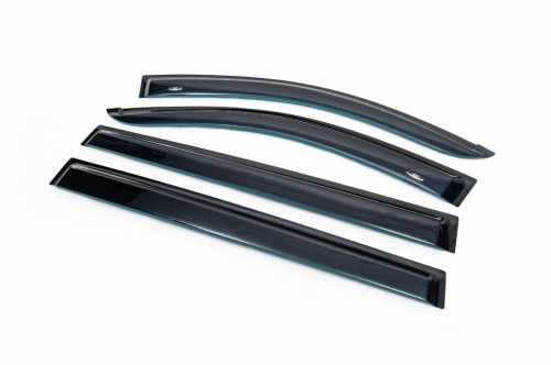 Вітровики Mitsubishi Pajero Sport 2008-2015, HIC (4 шт)
