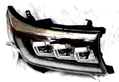 Передні фари FULL LED тюнінг стиль Lexus CZ для Toyota Land Cruiser LC 200 2012-2015