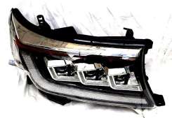 Передні фари FULL LED тюнінг стиль Lexus CZ для Toyota Land Cruiser LC 200 2012-2015