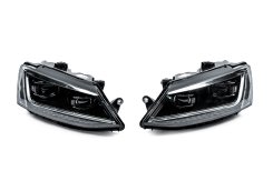 Передние фары Full LED Volkswagen Jetta Mk6 2011-2018, без блоков управления, GBT (2 шт)
