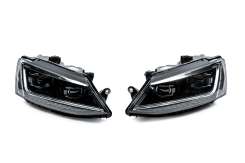 Передние фары Full LED Volkswagen Jetta Mk6 2011-2018, без блоков управления, GBT (2 шт)