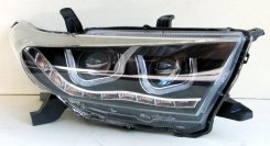 Передние светодиодные LED фары V1 для Toyota Highlander XU40 2010+