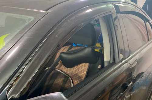 Вітровики Mitsubishi Lancer X 2008+, HIC (4 шт)