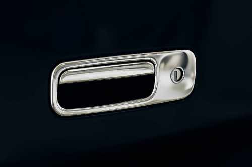 Накладка на ручку багажника Volkswagen Caddy 2K 2004-2010, нержавіюча сталь, Carmos