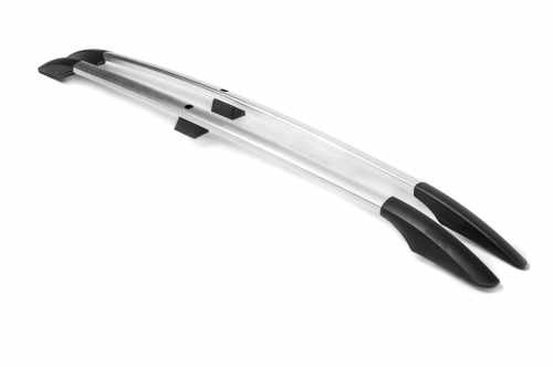 Рейлінги Nissan Qashqai 2007-2014, хромовані, металеві ніжки, DDU (2 шт)