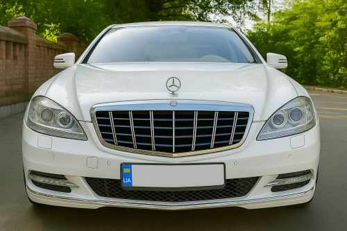 Решетка радиатора GT Panamericana Mercedes S-class W221 2009-2013, GBT